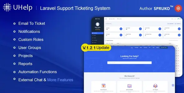 Download PHP ticket script and Uhelp support