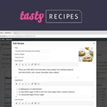 افزونه Tasty Recipes برای وردپرس