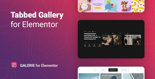 Download the Galerie plugin for Elementor