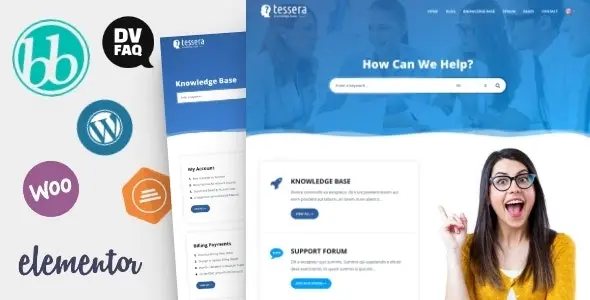 Download the support template and Tessera knowledge base for WordPress