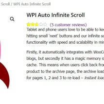 افزونه WPI Auto Infinite Scroll برای وردپرس