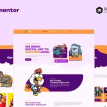 Wixi قالب وردپرس پرتفولیو شخصی با طراحی خلاقانه و امکانات حرفه‌ای