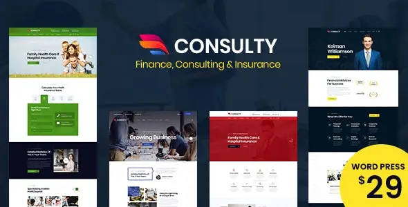 Download Consulty template for WordPress