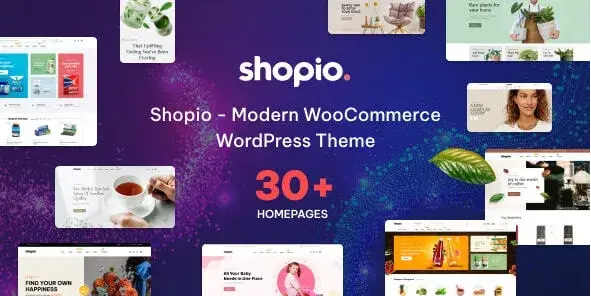 Download Shopio multipurpose store template for WordPress