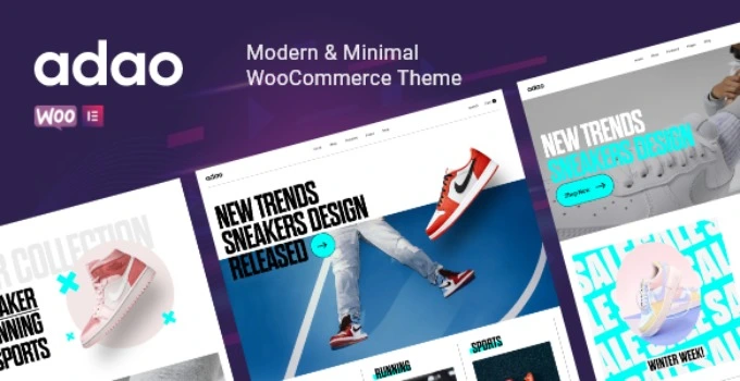 Download Adao Modern WordPress theme for WooCommerce