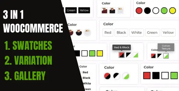 Download WooCommerce Variation Swatches And Additional Gallery plugin