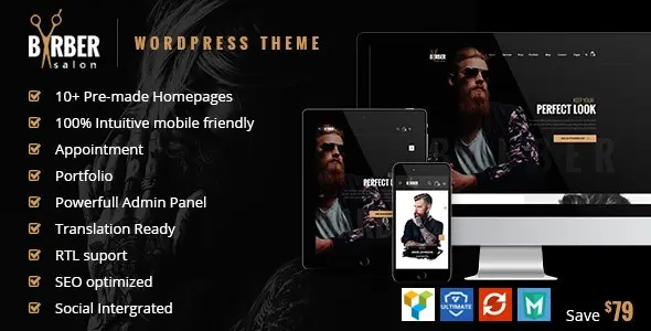Download the Barber theme for WordPress