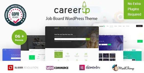 Download the CareerUp theme for WordPress