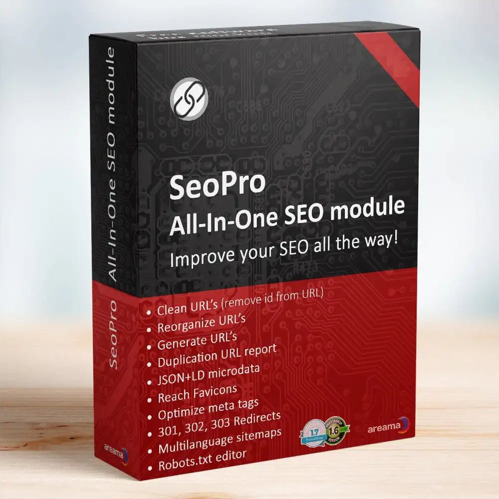 Download the SEO Pro module for PrestaShop