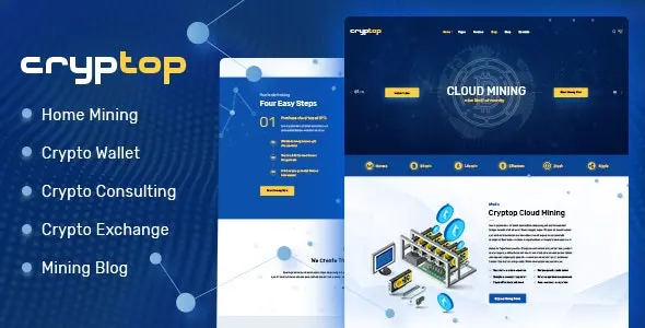 Download CrypTop theme for WordPress