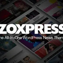 قالب خبری ZoxPress راست چین برای وردپرس