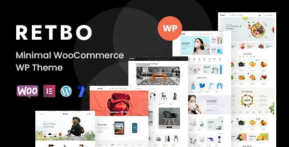 Download the Retbo minimal store template for WooCommerce
