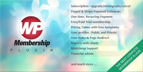 Download WP Membership plugin for WordPress