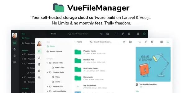 Download the Vue File Manager script