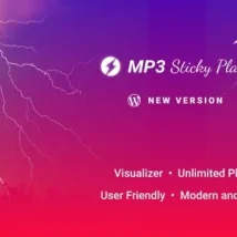 افزونه MP3 Sticky Player برای وردپرس