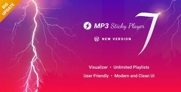 Download MP3 Sticky Player plugin for WordPress