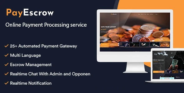 Download the PayEscrow payment processing script