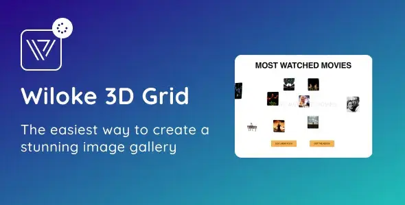 افزونه Wiloke 3D Grid برای المنتور