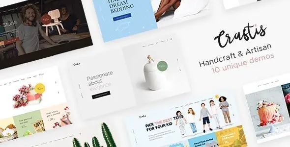 Download the Craftis theme for WordPress