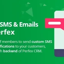 دانلود Custom SMS & Email Notifications برای پرفکس