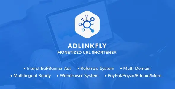 Download AdLinkFly link shortener PHP script