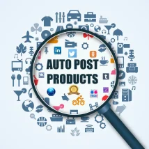 ماژول Auto-Post Products to 7 Selected Social Networks Module