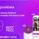 سورس برنامه بسترهای دوستیابی اجتماعی موبایل QuickDate Android