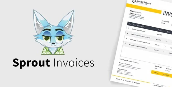 افزونه Sprout Invoices Pro برای وردپرس