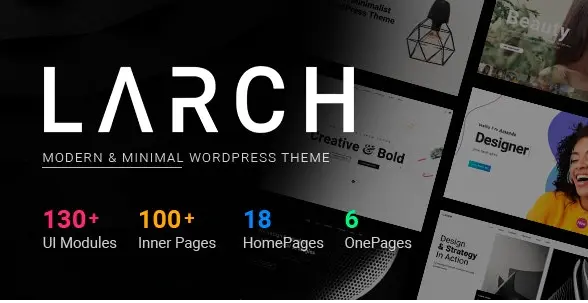 Download the correct Larch theme for WordPress