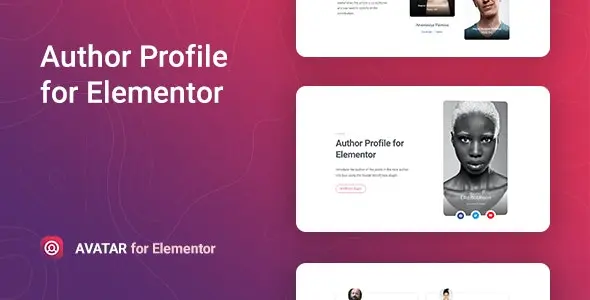 Download Avatar Author Box plugin for Elementor