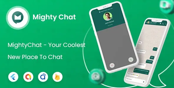 اپلیکیشن چت فلاتر MightyChat