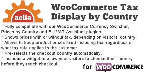 Download the Tax Display by Country plugin for WooCommerce