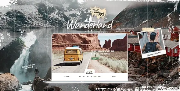 Download the Wanderland theme for WordPress