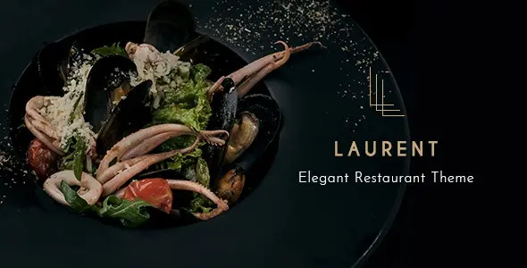 Download Laurent restaurant template for WordPress