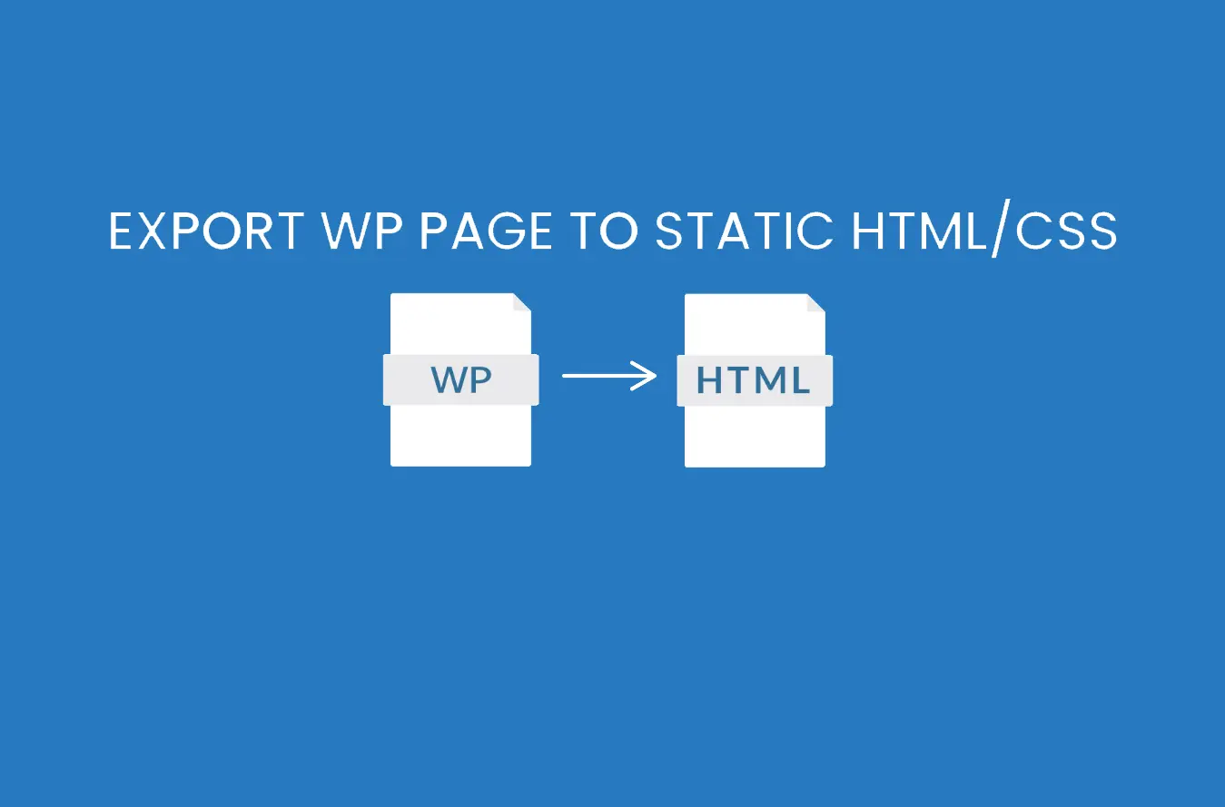 افزونه Export WP Pages to Static HTML/CSS Pro برای وردپرس