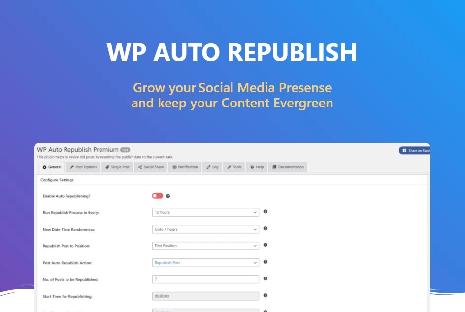 افزونه WP Auto Republish Pro برای وردپرس