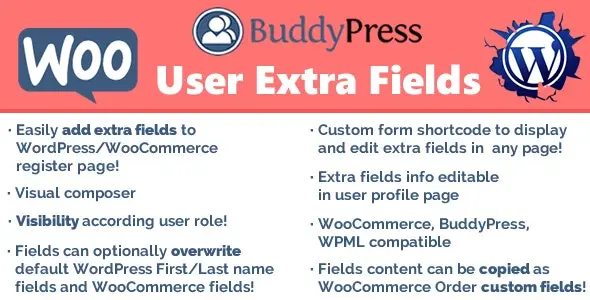 Download User Extra Fields plugin for WordPress
