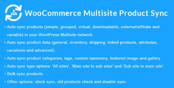 Download the WooCommerce Multisite Product Sync plugin