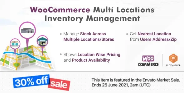 افزونه WooCommerce Multi Locations Inventory Management