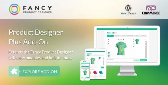 Download Fancy Product Designer Plus Add-On plugin for WordPress