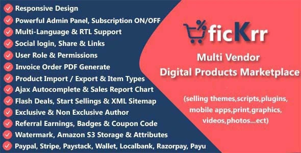 اسکریپت فروش محصولات مجازی ficKrr