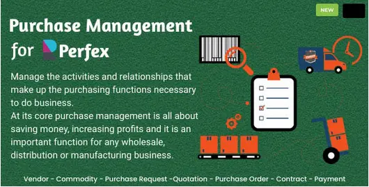 دانلود Purchase Management برای اسکریپت پرفکس