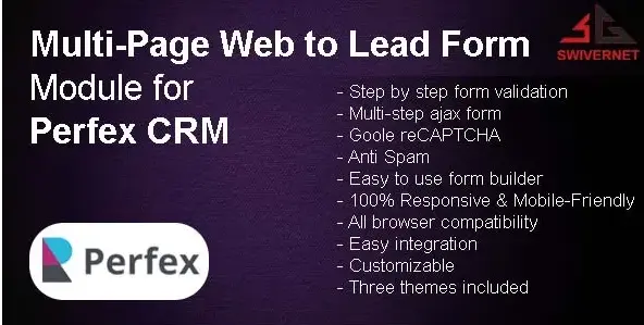 ماژول Multi-Page Web to Lead Form برای پرفکس