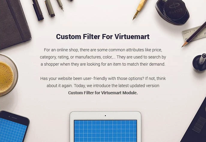 Download Custom Filter plugin for Virtumart