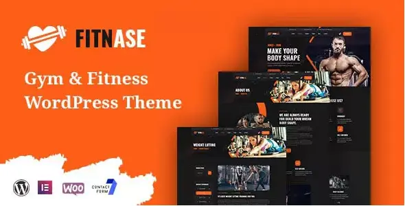 Download Fitnase WordPress fitness template