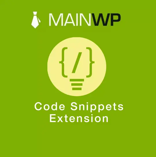 Download the MainWP Code Snippets plugin
