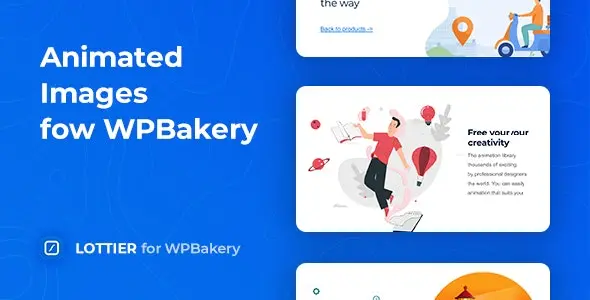 Download Lottier plugin for WPBakery page builder