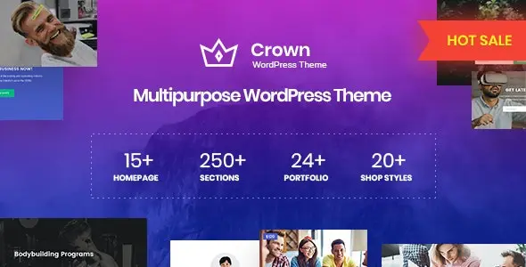 Download Crown multipurpose theme for WordPress