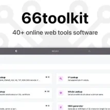 اسکریپت ابزار های وب ۶۶toolkit