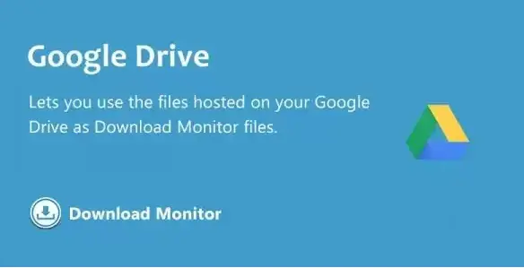 Download the Download Monitor Google Drive plugin
